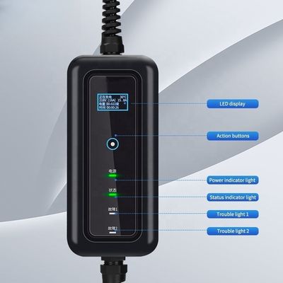 Home Tipo 2 Stazione di ricarica EV portatile 32A 7KW con cavo 5m e uscita 3,5KW
