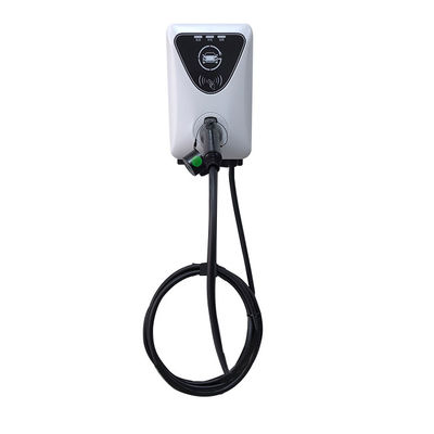 Caricabatterie per veicoli elettrici portatili commerciali con cavo di ricarica di 5 m e potenza di uscita di 7 kW
