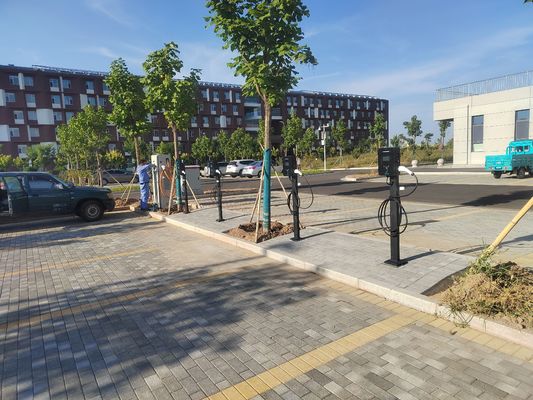 Caricabatterie portatili di tipo 2 per veicoli elettrici 22 kW OCPP a 3 fasi con RFID/scanner QR code/metodo di fatturazione APP